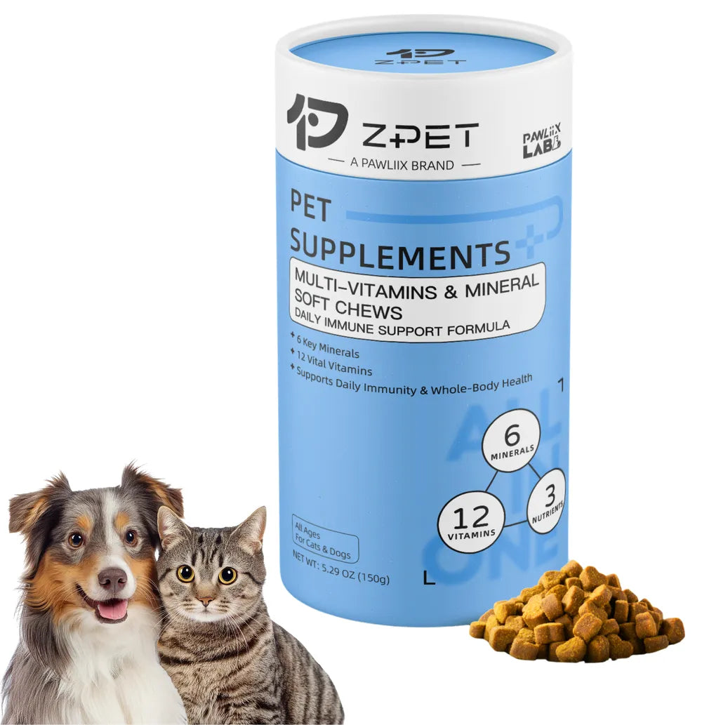 Zpet Multi‑Vitamins & Minerals Soft Chews (150g)